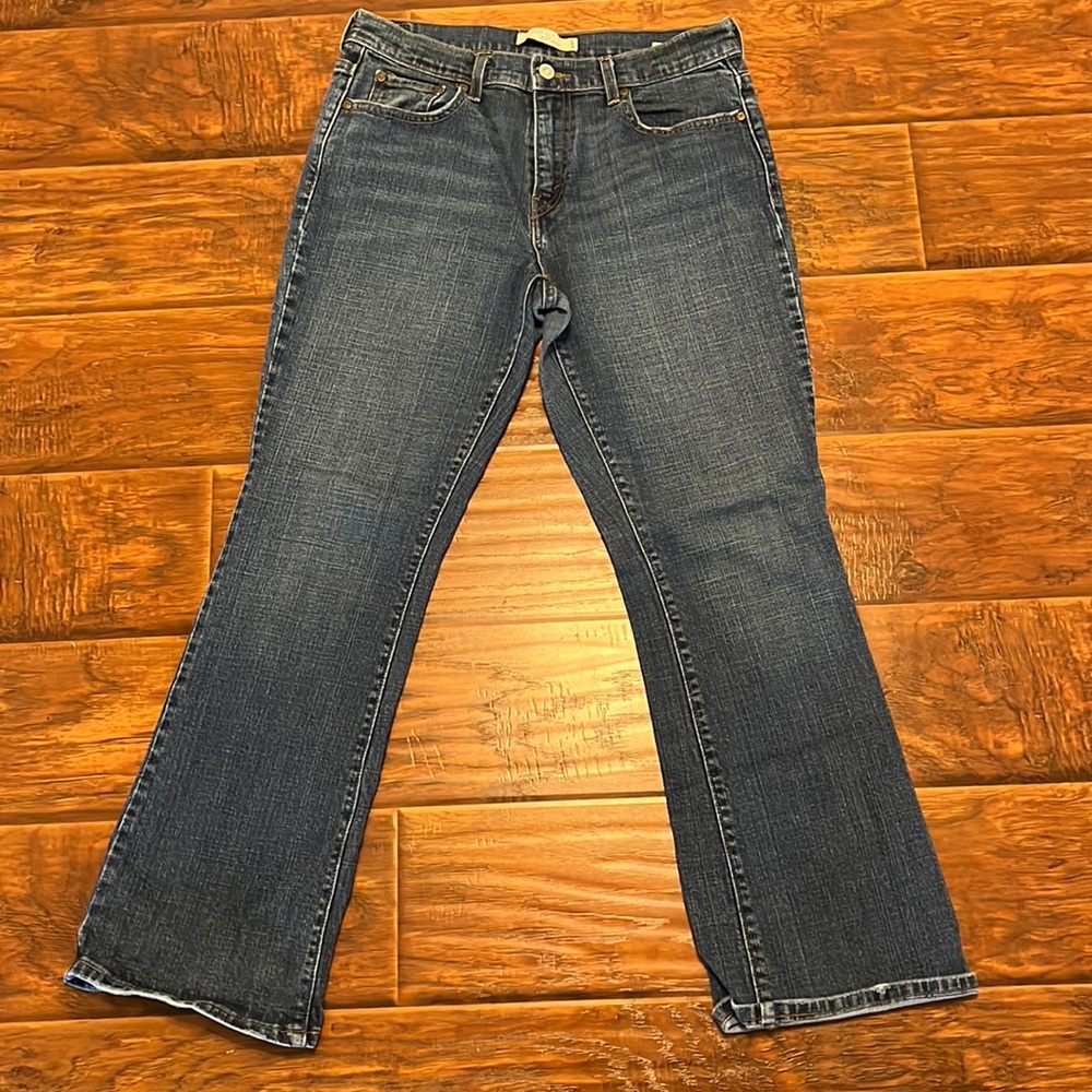 Levi’s 515 women bootcut blue jeans